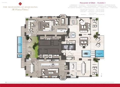 acqualina mansions floor plans